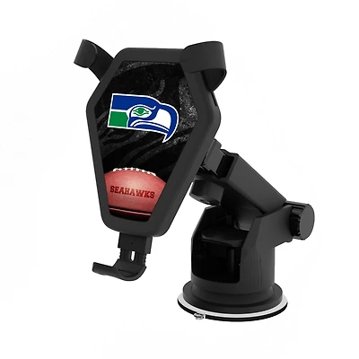 Seattle Seahawks 10-Watt Legendary Design Wireless Car Charger