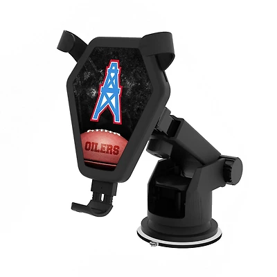 Houston Oilers 10-Watt Legendary Design Wireless Car Charger