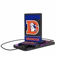 Denver Broncos 2500 mAh Passtime Design Credit Card Powerbank