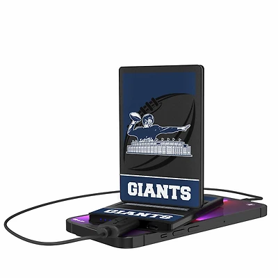 New York Giants 2500 mAh Passtime Design Credit Card Powerbank