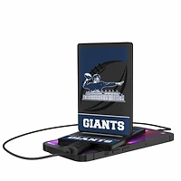 New York Giants 2500 mAh Passtime Design Credit Card Powerbank