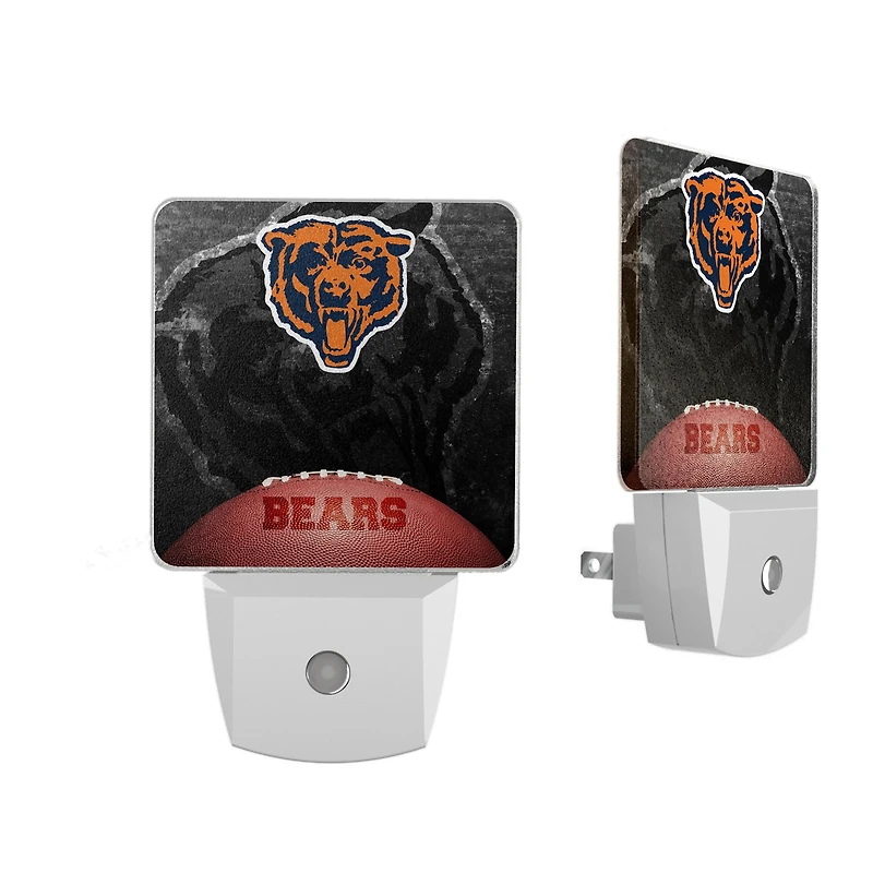 Chicago Bears Legendary Design Nightlight 2-Pack