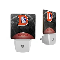 Denver Broncos Legendary Design Nightlight 2-Pack
