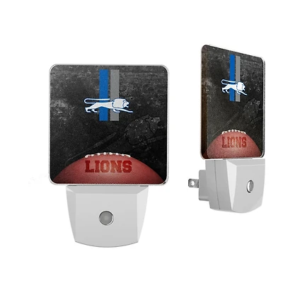 Detroit Lions Legendary Design Nightlight 2-Pack