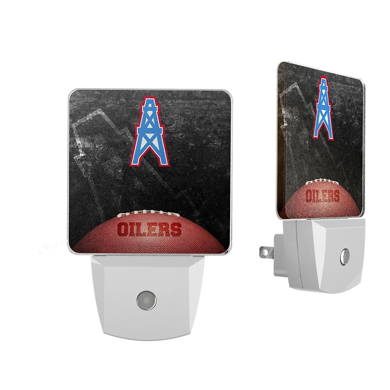 Houston Oilers Legendary Design Nightlight 2-Pack
