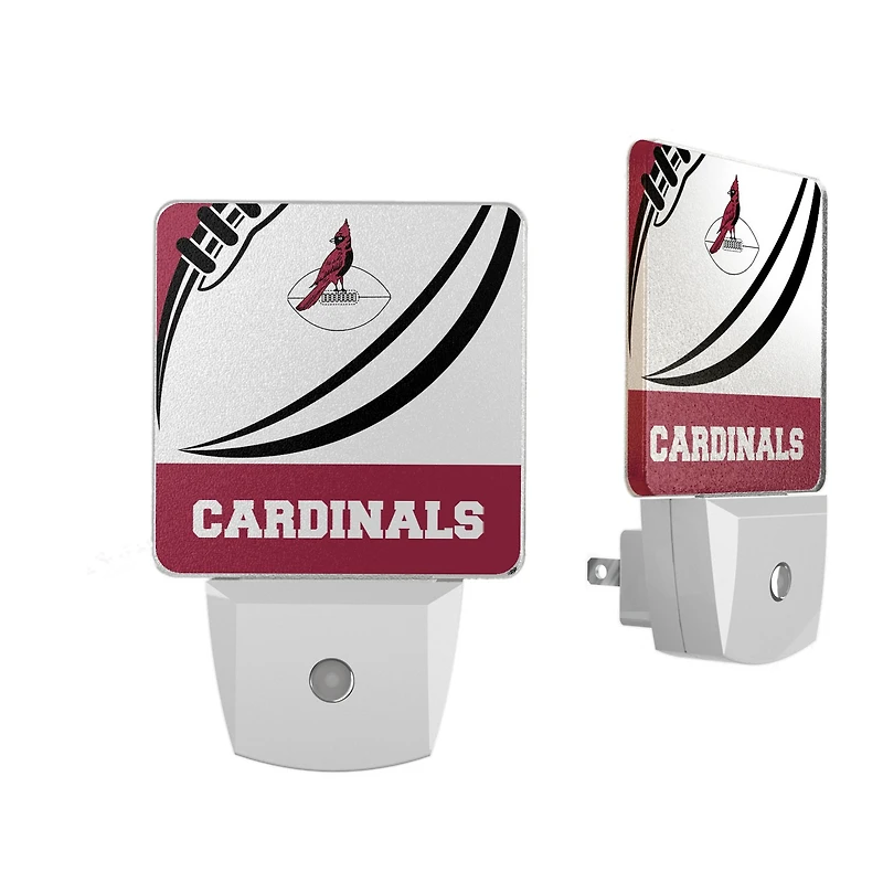 Chicago Cardinals Passtime Design Nightlight 2-Pack