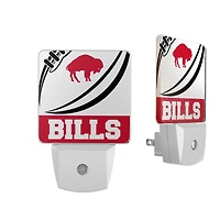 Buffalo Bills Passtime Design Nightlight 2-Pack