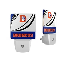 Denver Broncos Passtime Design Nightlight 2-Pack