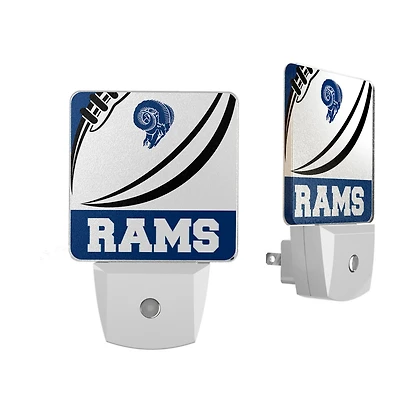 Los Angeles Rams Passtime Design Nightlight 2-Pack