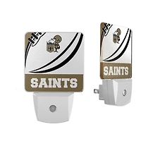 New Orleans Saints Passtime Design Nightlight 2-Pack