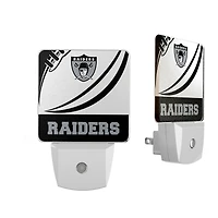 Oakland Raiders Passtime Design Nightlight 2-Pack