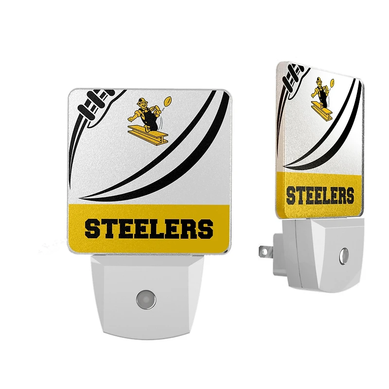 Pittsburgh Steelers Passtime Design Nightlight 2-Pack