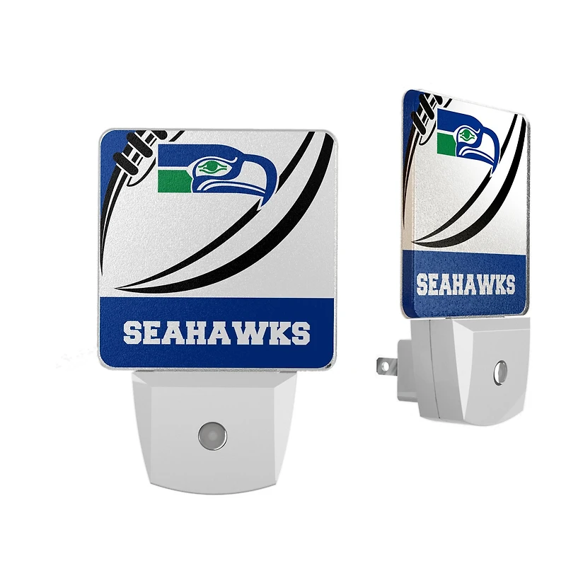 Seattle Seahawks Passtime Design Nightlight 2-Pack