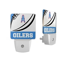 Houston Oilers Passtime Design Nightlight 2-Pack
