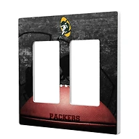 Green Bay Packers Legendary Design Double Rocker Lightswitch Plate