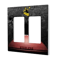 Pittsburgh Steelers Legendary Design Double Rocker Lightswitch Plate