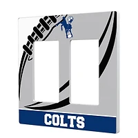 Baltimore Colts Passtime Design Double Rocker Lightswitch Plate