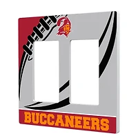 Tampa Bay Buccaneers Passtime Design Double Rocker Lightswitch Plate