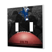 Baltimore Colts Legendary Design Double Toggle Lightswitch Plate