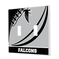 Atlanta Falcons Passtime Design Double Toggle Lightswitch Plate