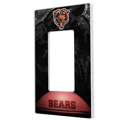 Chicago Bears Legendary Design Single Rocker Lightswitch Plate