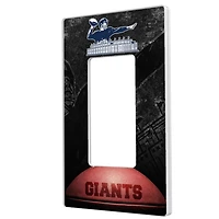 New York Giants Legendary Design Single Rocker Lightswitch Plate