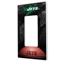 New York Jets Legendary Design Single Rocker Lightswitch Plate