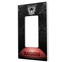 Oakland Raiders Legendary Design Single Rocker Lightswitch Plate