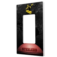 Pittsburgh Steelers Legendary Design Single Rocker Lightswitch Plate
