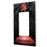 Tampa Bay Buccaneers Legendary Design Single Rocker Lightswitch Plate