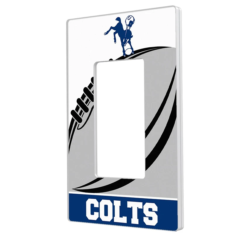 Baltimore Colts Passtime Design Single Rocker Lightswitch Plate