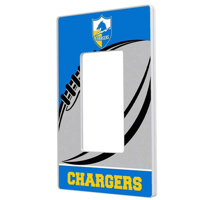 Los Angeles Chargers Passtime Design Single Rocker Lightswitch Plate