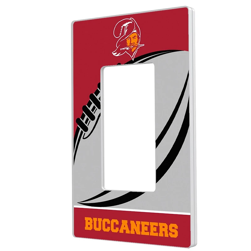 Tampa Bay Buccaneers Passtime Design Single Rocker Lightswitch Plate