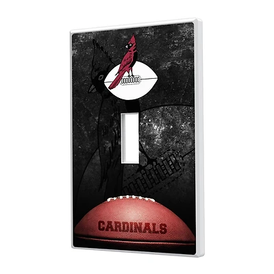 Chicago Cardinals Legendary Design Single Toggle Lightswitch Plate