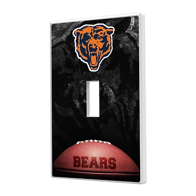 Chicago Bears Legendary Design Single Toggle Lightswitch Plate