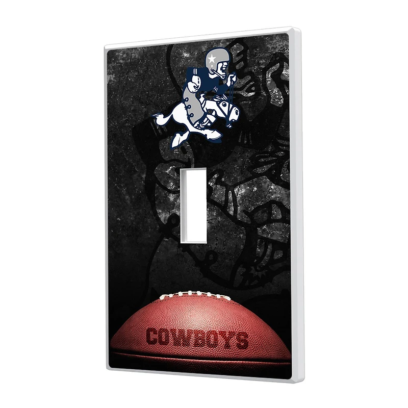 Dallas Cowboys Legendary Design Single Toggle Lightswitch Plate