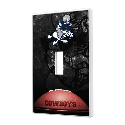 Dallas Cowboys Legendary Design Single Toggle Lightswitch Plate