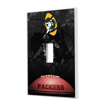 Green Bay Packers Legendary Design Single Toggle Lightswitch Plate