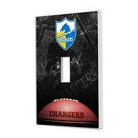 Los Angeles Chargers Legendary Design Single Toggle Lightswitch Plate