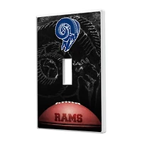Los Angeles Rams Legendary Design Single Toggle Lightswitch Plate