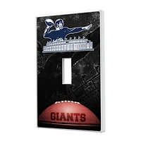 New York Giants Legendary Design Single Toggle Lightswitch Plate