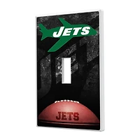 New York Jets Legendary Design Single Toggle Lightswitch Plate