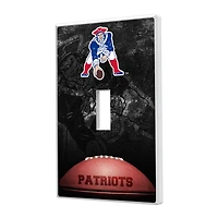 New England Patriots Legendary Design Single Toggle Lightswitch Plate