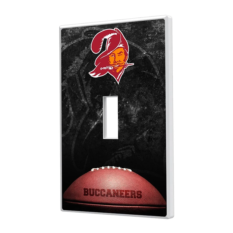 Tampa Bay Buccaneers Legendary Design Single Toggle Lightswitch Plate