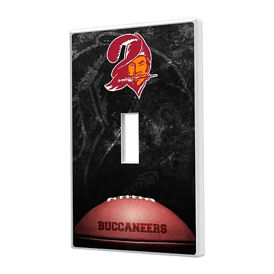 Tampa Bay Buccaneers Legendary Design Single Toggle Lightswitch Plate