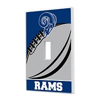 Los Angeles Rams Passtime Design Single Toggle Lightswitch Plate