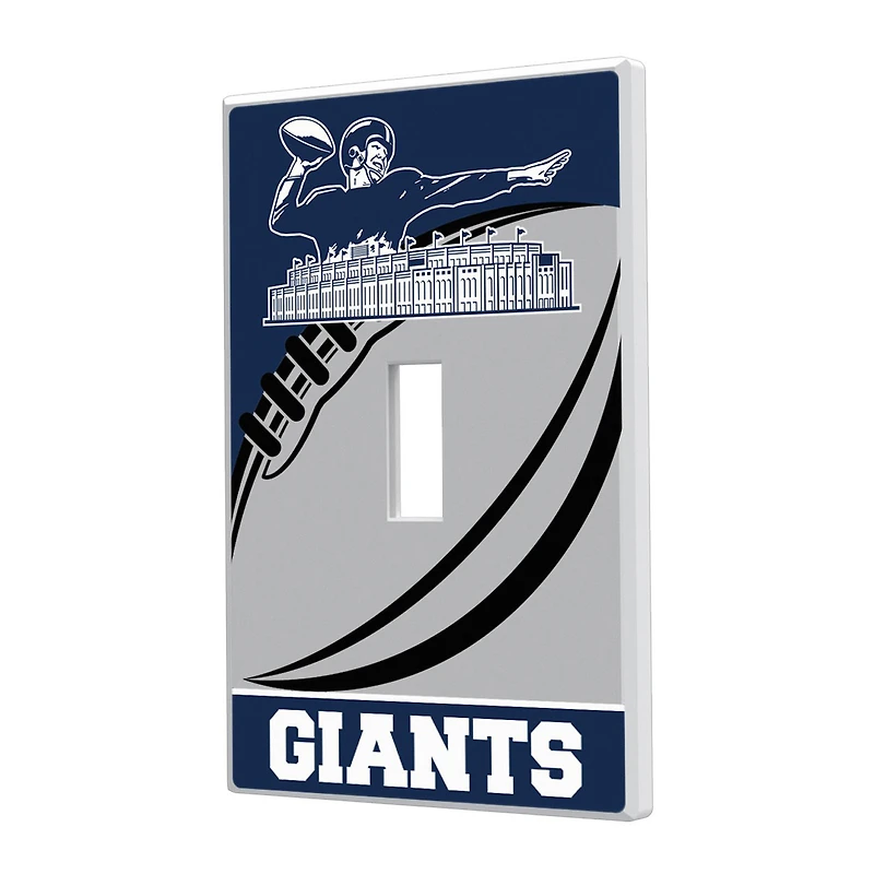New York Giants Passtime Design Single Toggle Lightswitch Plate