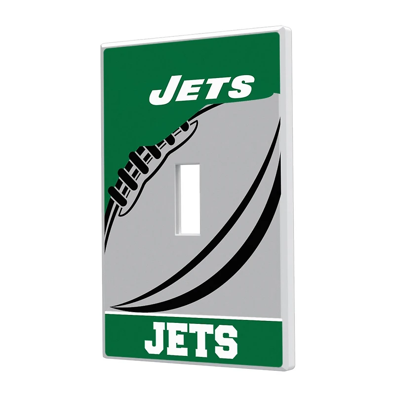 New York Jets Passtime Design Single Toggle Lightswitch Plate