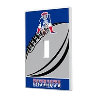 New England Patriots Passtime Design Single Toggle Lightswitch Plate