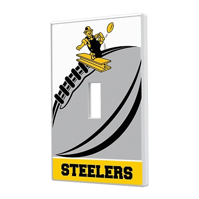 Pittsburgh Steelers Passtime Design Single Toggle Lightswitch Plate